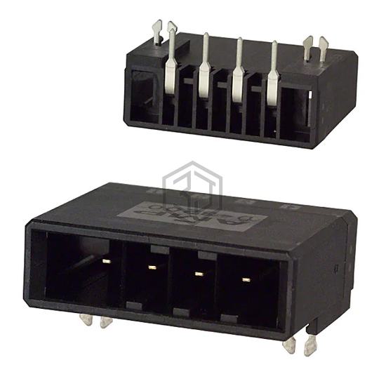 1-179277-2 - TE Connectivity AMP Connectors - Rectangular Connectors - Headers, Male Pins