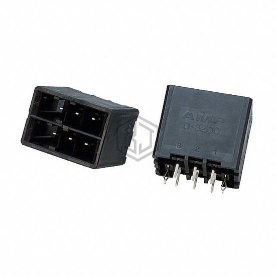 1-178140-3 - TE Connectivity AMP Connectors - Rectangular Connectors - Headers, Male Pins