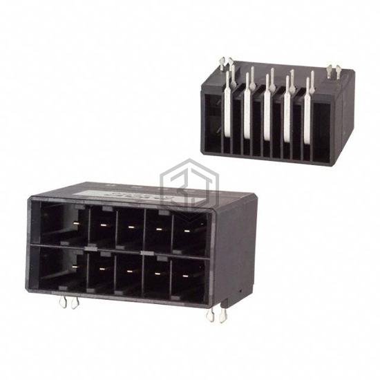 2-316080-2 - TE Connectivity AMP Connectors - Rectangular Connectors - Headers, Male Pins