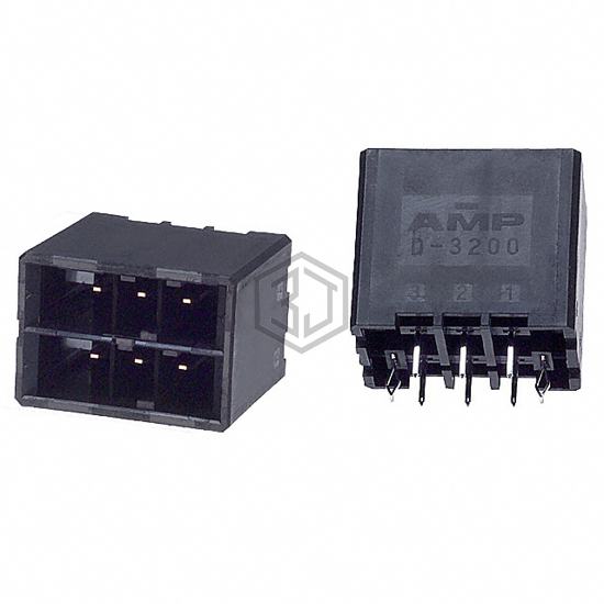 2-178140-3 - TE Connectivity AMP Connectors - Rectangular Connectors - Headers, Male Pins