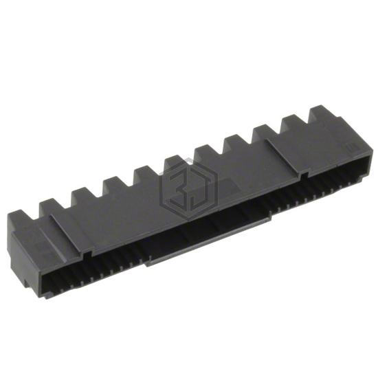 1-2229803-1 - TE Connectivity AMP Connectors - Rectangular Connectors - Headers, Male Pins