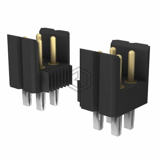 802-V3-012-6B-002101 - Preci-Dip - Rectangular Connectors - Headers, Male Pins