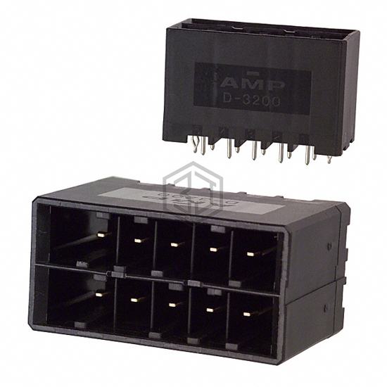 3-917657-5 - TE Connectivity AMP Connectors - Rectangular Connectors - Headers, Male Pins