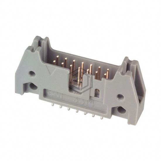 3314-6002 - 3M - Rectangular Connectors - Headers, Male Pins