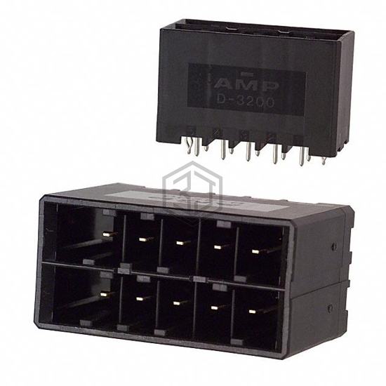 2-917657-2 - TE Connectivity AMP Connectors - Rectangular Connectors - Headers, Male Pins