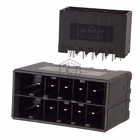 3-917657-3 - TE Connectivity AMP Connectors - Rectangular Connectors - Headers, Male Pins