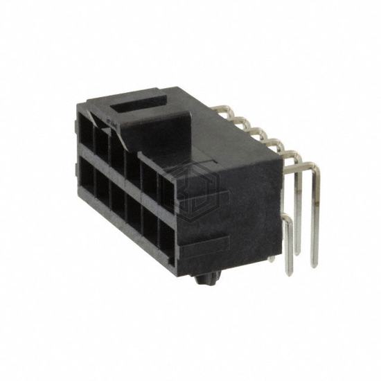 1723161212 - Molex - Rectangular Connectors - Headers, Male Pins