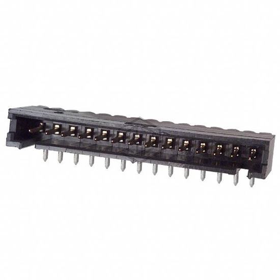 1-102203-1 - TE Connectivity AMP Connectors - Rectangular Connectors - Headers, Male Pins