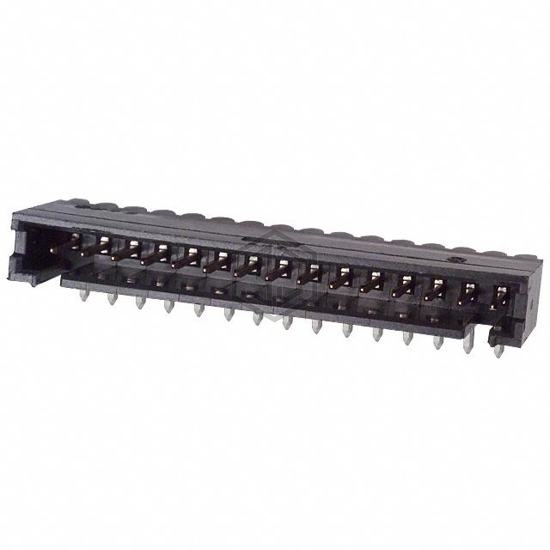 1-102203-2 - TE Connectivity AMP Connectors - Rectangular Connectors - Headers, Male Pins