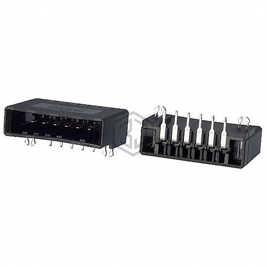 2-178296-2 - TE Connectivity AMP Connectors - Rectangular Connectors - Headers, Male Pins