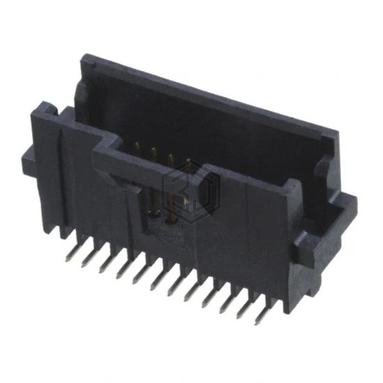 147377-9 - TE Connectivity AMP Connectors - Rectangular Connectors - Headers, Male Pins
