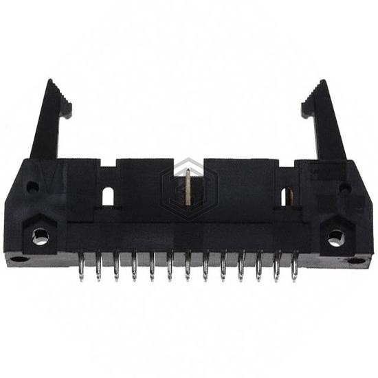 499206-6 - TE Connectivity AMP Connectors - Rectangular Connectors - Headers, Male Pins