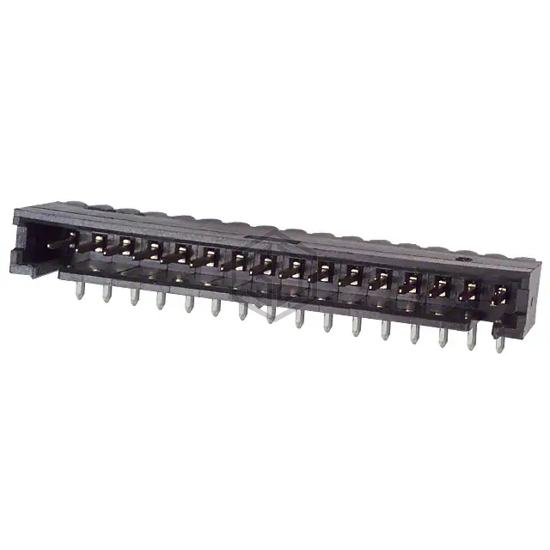 1-102203-3 - TE Connectivity AMP Connectors - Rectangular Connectors - Headers, Male Pins