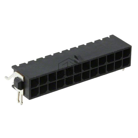 5-794624-4 - TE Connectivity AMP Connectors - Rectangular Connectors - Headers, Male Pins