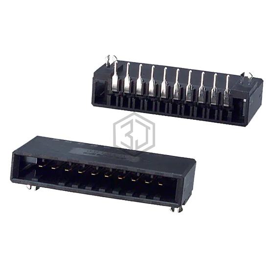 1-178298-3 - TE Connectivity AMP Connectors - Rectangular Connectors - Headers, Male Pins