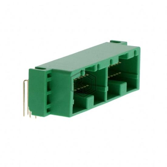 1123630-4 - TE Connectivity AMP Connectors - Rectangular Connectors - Headers, Male Pins