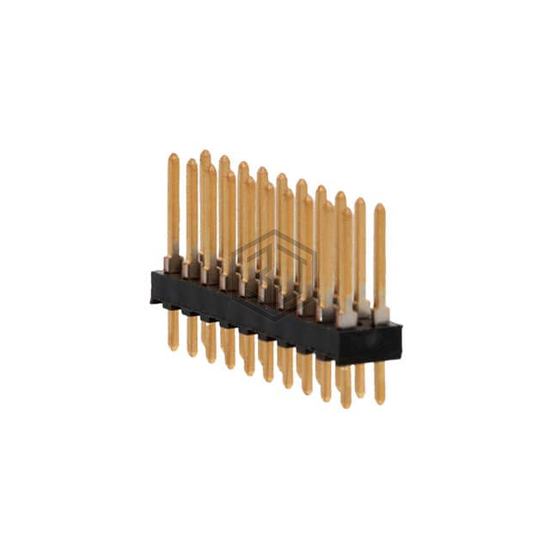 87215-7 - TE Connectivity AMP Connectors - Rectangular Connectors - Headers, Male Pins