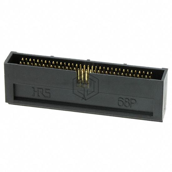 HIF6A-68PA-1.27DS(71) - Hirose Electric Co Ltd - Rectangular Connectors - Headers, Male Pins