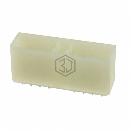 171363-1 - TE Connectivity AMP Connectors - Rectangular Connectors - Headers, Male Pins