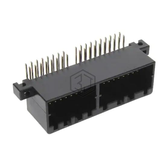 174912-2 - TE Connectivity AMP Connectors - Rectangular Connectors - Headers, Male Pins