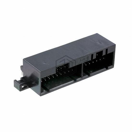 172023-1 - TE Connectivity AMP Connectors - Rectangular Connectors - Headers, Male Pins