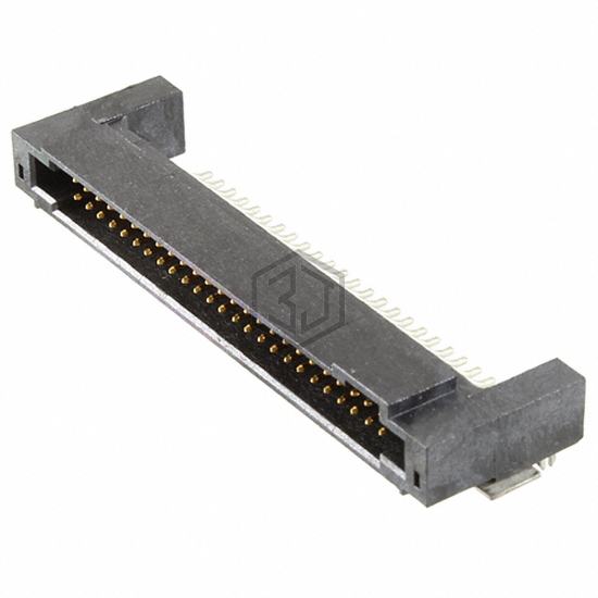 104894-5 - TE Connectivity AMP Connectors - Rectangular Connectors - Headers, Male Pins