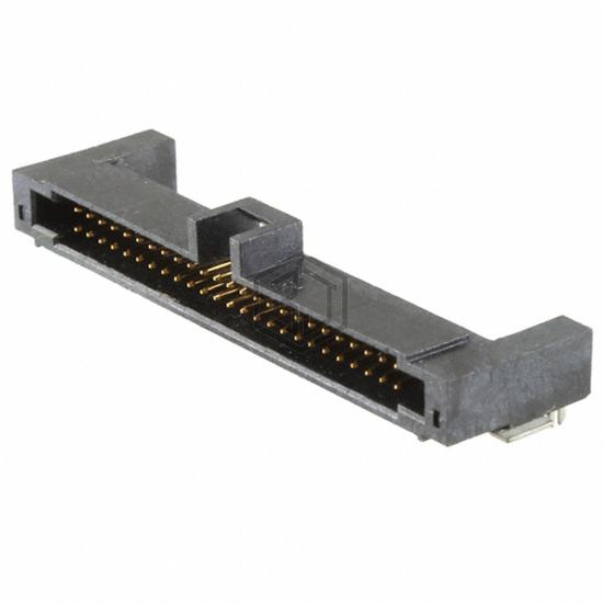 104895-5 - TE Connectivity AMP Connectors - Rectangular Connectors - Headers, Male Pins