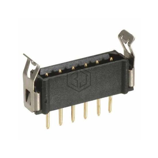 B5743-102-M-T-3 - Harwin Inc. - Rectangular Connectors - Headers, Male Pins