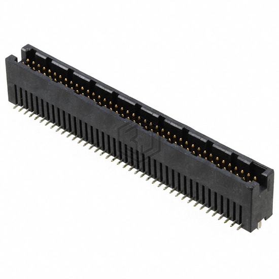 104693-8 - TE Connectivity AMP Connectors - Rectangular Connectors - Headers, Male Pins