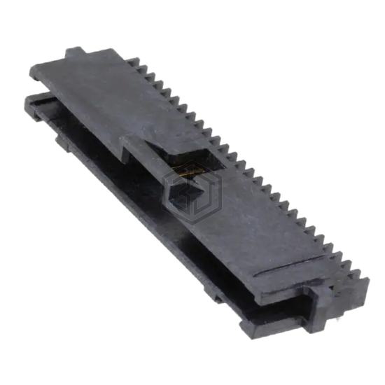 104074-5 - TE Connectivity AMP Connectors - Rectangular Connectors - Headers, Male Pins