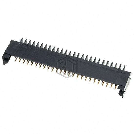 102589-5 - TE Connectivity AMP Connectors - Rectangular Connectors - Headers, Male Pins