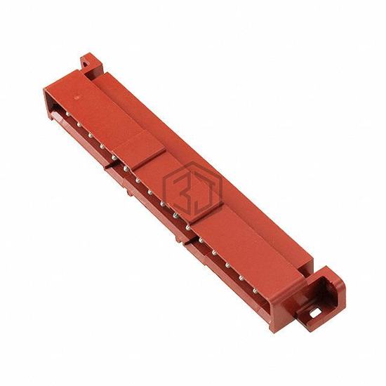 207544-1 - TE Connectivity AMP Connectors - Rectangular Connectors - Headers, Male Pins