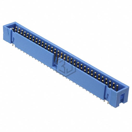 3-1761603-7 - TE Connectivity AMP Connectors - Rectangular Connectors - Headers, Male Pins