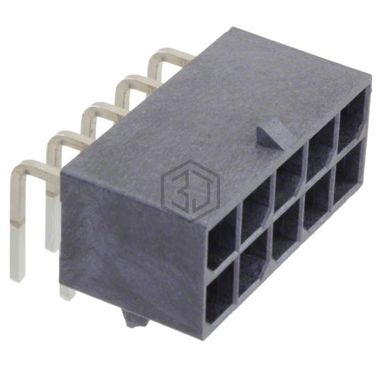 1720641010 - Molex - Rectangular Connectors - Headers, Male Pins