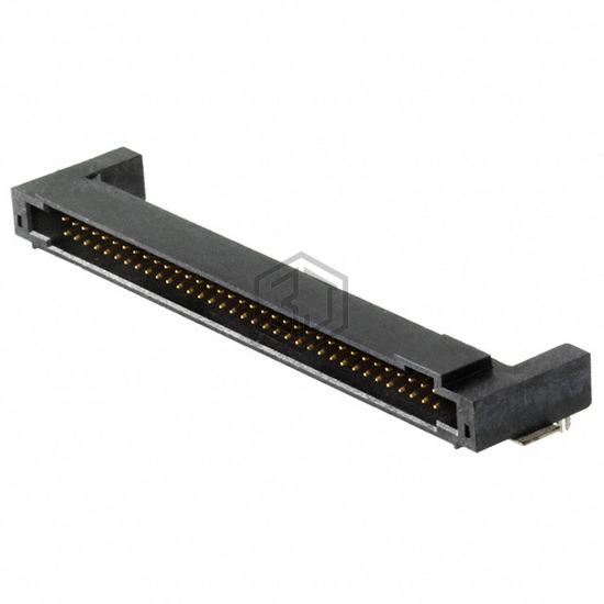 104894-7 - TE Connectivity AMP Connectors - Rectangular Connectors - Headers, Male Pins