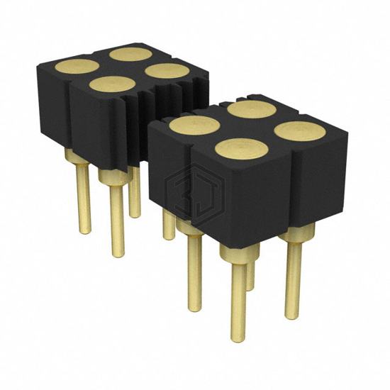 419-10-216-00-001000 - Mill-Max Manufacturing Corp. - Rectangular Connectors - Spring Loaded