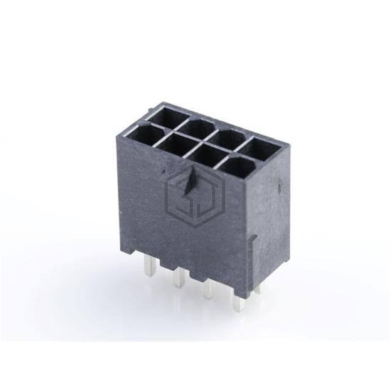 46207-1108 - Molex - Rectangular Connectors - Headers, Male Pins