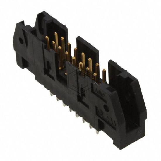 499582-3 - TE Connectivity AMP Connectors - Rectangular Connectors - Headers, Male Pins