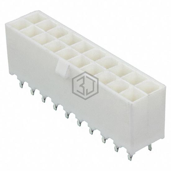 2-1586495-0 - TE Connectivity AMP Connectors - Rectangular Connectors - Headers, Male Pins