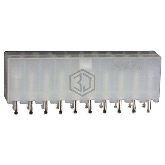 2-1586491-0 - TE Connectivity AMP Connectors - Rectangular Connectors - Headers, Male Pins