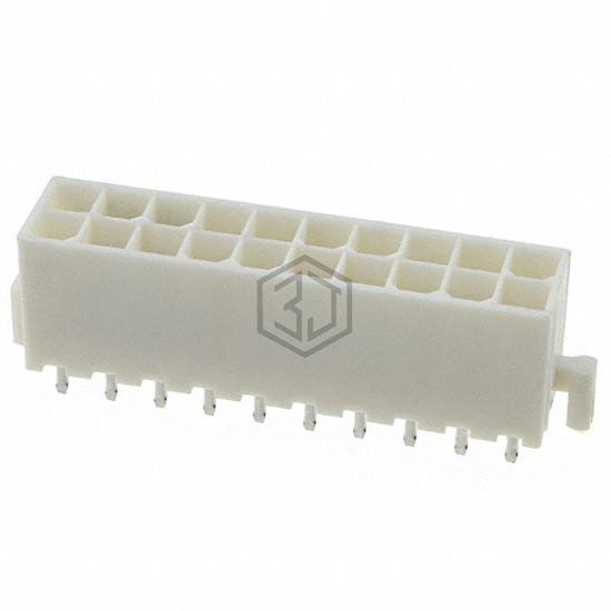 2-1586493-0 - TE Connectivity AMP Connectors - Rectangular Connectors - Headers, Male Pins