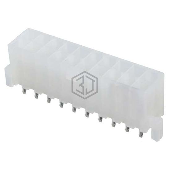1-794455-1 - TE Connectivity AMP Connectors - Rectangular Connectors - Headers, Male Pins