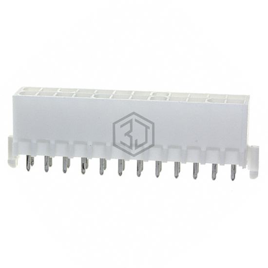 794072-2 - TE Connectivity AMP Connectors - Rectangular Connectors - Headers, Male Pins