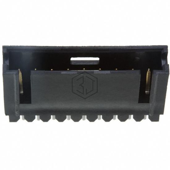 102202-6 - TE Connectivity AMP Connectors - Rectangular Connectors - Headers, Male Pins