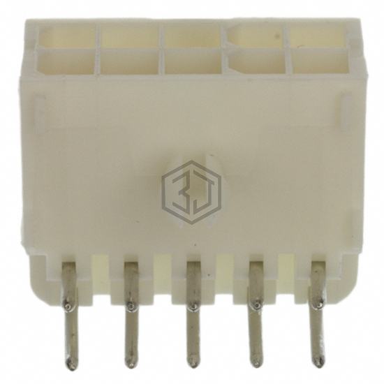 770971-2 - TE Connectivity AMP Connectors - Rectangular Connectors - Headers, Male Pins