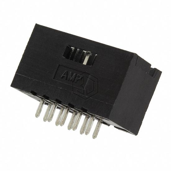 87587-1 - TE Connectivity AMP Connectors - Rectangular Connectors - Headers, Male Pins