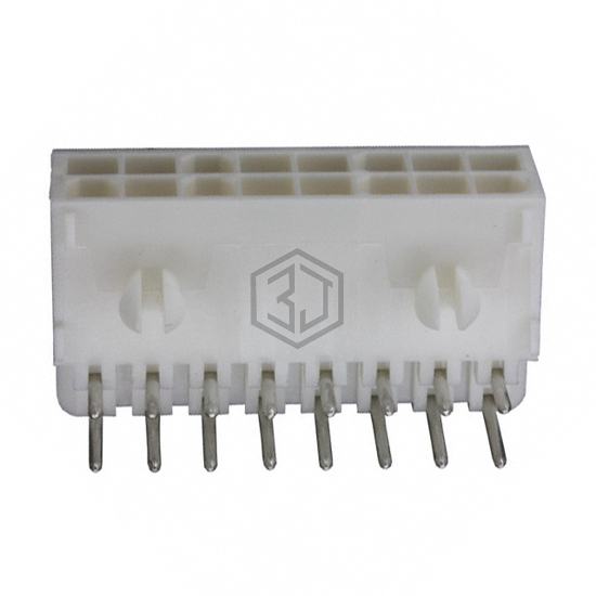 770974-2 - TE Connectivity AMP Connectors - Rectangular Connectors - Headers, Male Pins