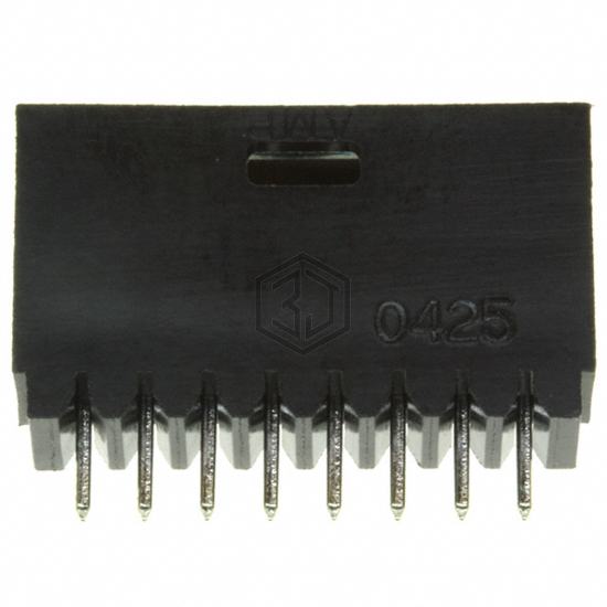 103080-6 - TE Connectivity AMP Connectors - Rectangular Connectors - Headers, Male Pins