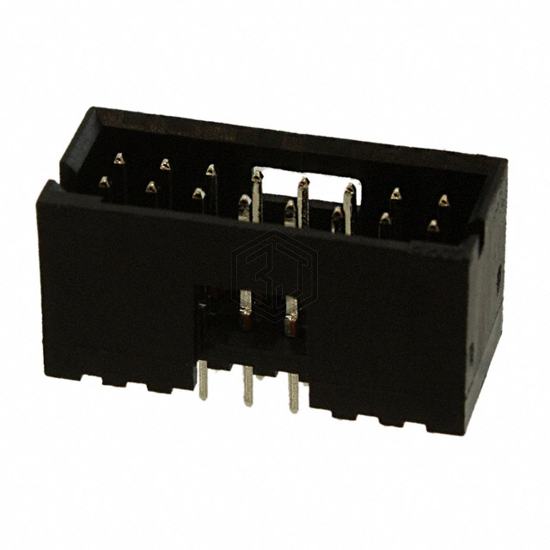 87589-4 - TE Connectivity AMP Connectors - Rectangular Connectors - Headers, Male Pins