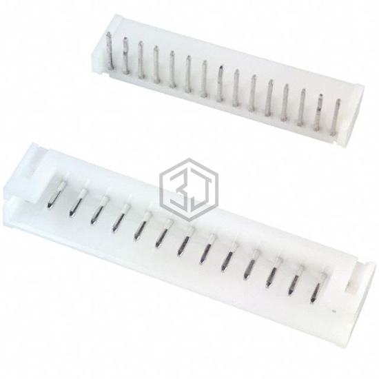 S15B-PH-K-S(LF)(SN) - JST Sales America Inc. - Rectangular Connectors - Headers, Male Pins